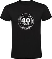 It took 40 years to look this good t-shirt Heren | 40 jaar | verjaardagskado | gefeliciteerd | verjaardag