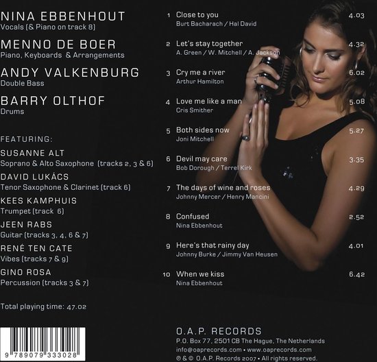 Nina Ebbenhout - When We Kiss (CD)