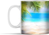 Mok - Strand - Palmboom - Zee - Eiland - 350 ml - Beker