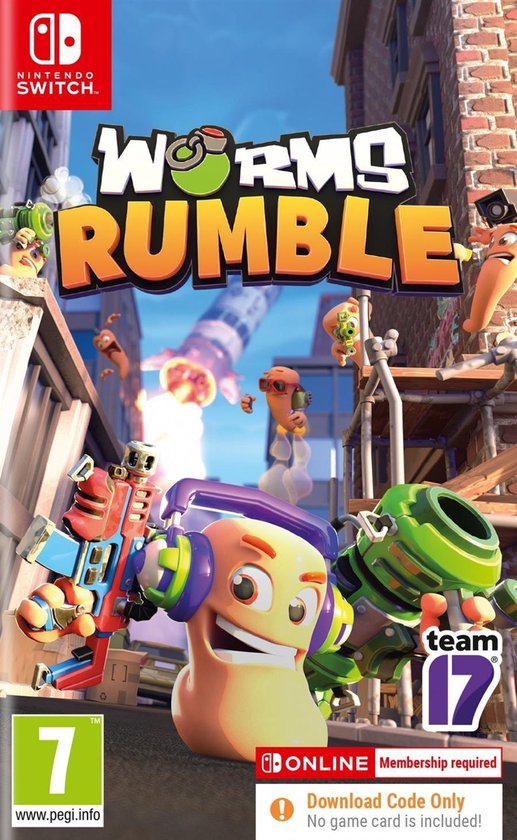 Worms Rumble - Nintendo Switch (Code in Box) Games | bol.com