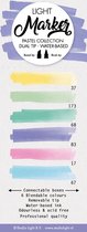 Pastel - Box 6 water based tip markers