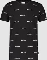 Ballin Amsterdam -  Heren Slim Fit   T-shirt  - Zwart - Maat M