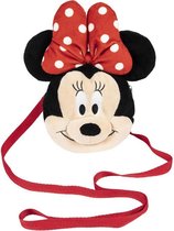 Schoudertas 3D Minnie Mouse Rood (18,9 x 21 x 6 cm)