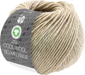 Lana Grossa Cool Wool Big Mélange Gots Zand nr 229