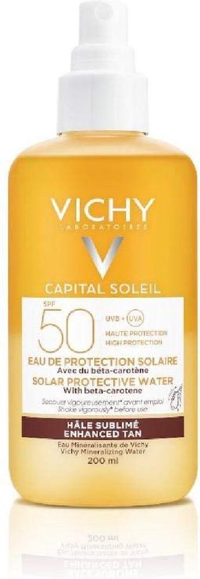 Vichy Capital Soleil – Zonnebrand – Enhanced Tan - SPF 50 – 200 ml