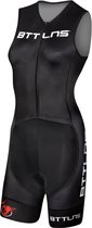 BTTLNS trisuit | triathlon pak | trisuit mouwloos dames | Rapine 2.0 | zwart | XS