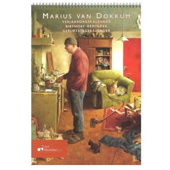 Marius van Dokkum Verjaardagskalender A man's world - Kalenderwereld