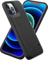 TOPK® | Iphone 12 / 12 Pro | Battery power case | 2 in 1 case | Beschermhoes en powerbank | Oplaadbaar hoesje | Hardcase | 5000 mAh