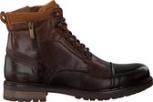 Mazzeltov Mmil613.01omo1 Veterboots - Laarzen Met Veters - Heren - Bruin - Maat 40