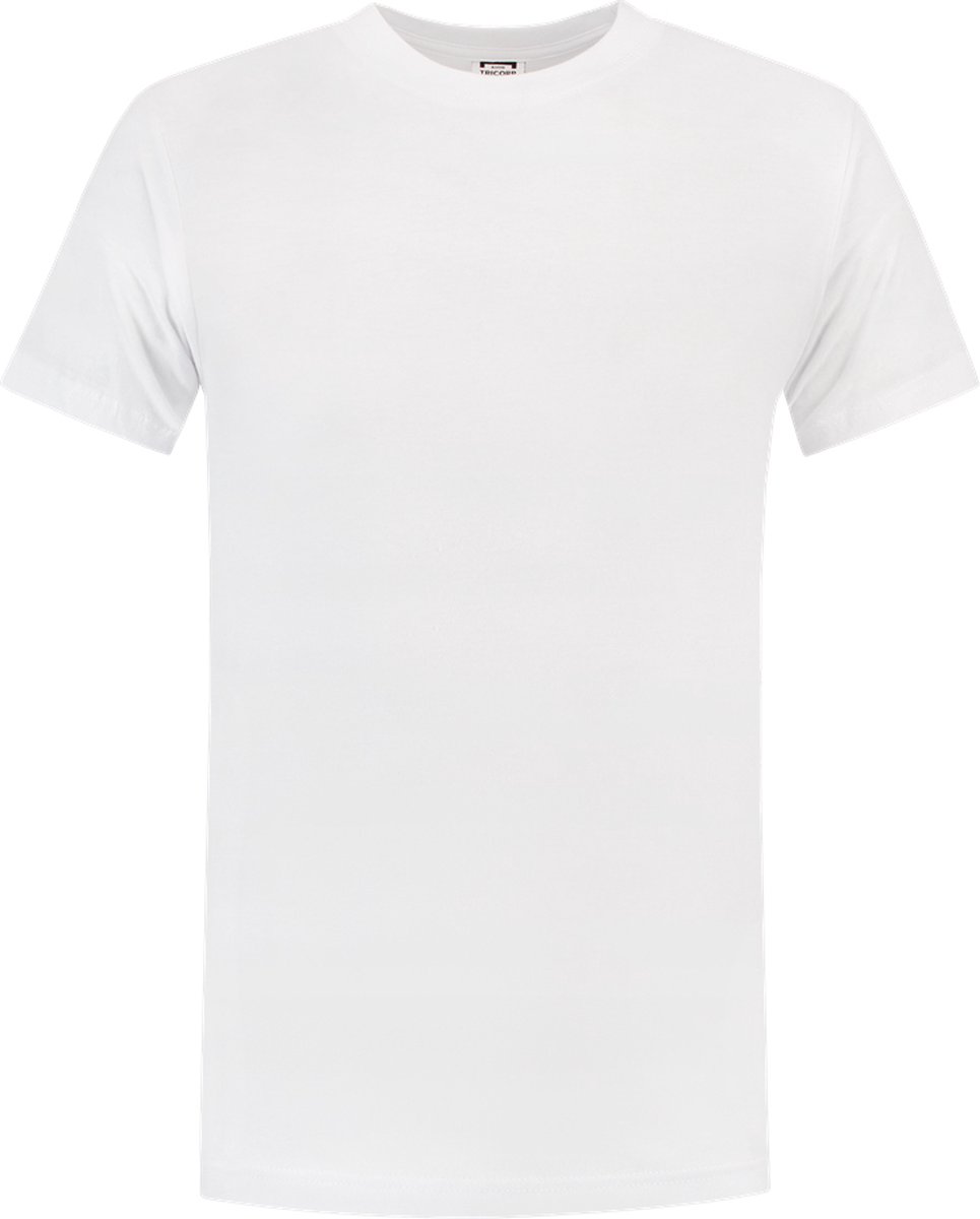 Tricorp casual t-shirt - 101002 - maat 7XL - wit