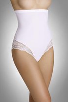 Eldar Coco Taillevormer hoge tailleslip met kant wit XL