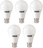 5 stuks Calex Power LED B22d 10W 2700K Dimbaar