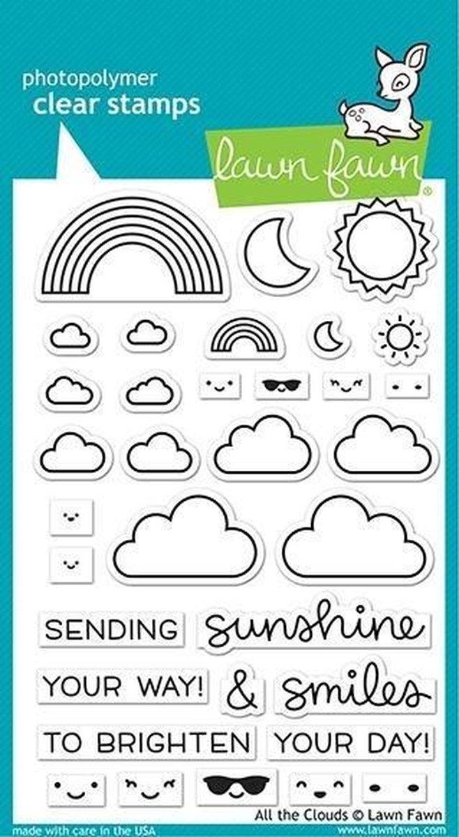 All the Clouds Clear Stamps (LF2331)