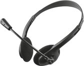 Trust ZIVA CHAT HEADSET 2x 3.5 mm Stereofonisch Hoofdband Zwart hoofdtelefoon