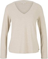 Tom Tailor Denim shirt Beige-Xs