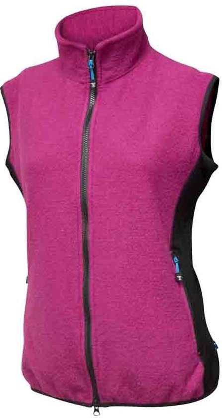 Ivanhoe dames vest Thi Cerise boiled wol met Lycra - sportief  - Roze