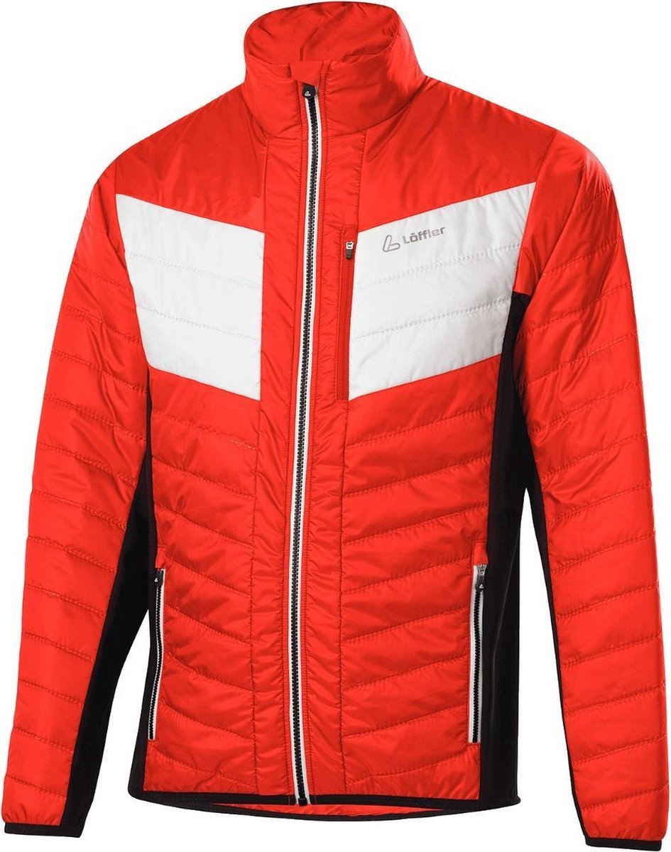 Loeffler jas M Jacket Evo Hotbond Primaloft 60 Rood