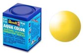 Revell Aqua #12 Yellow - Gloss - RAL1018 - Acryl - 18ml Verf potje