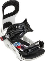 Bent metal Joint grey  Snowboard bindingen - Maat: L