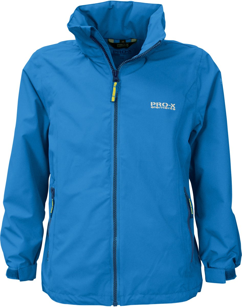 Pro-x Elements Regenjas Finn Junior Polyester Blauw