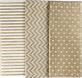 Tissuepapier. goud. 50x70 cm. 17 gr. 6 vel/ 1 doos