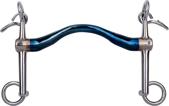 Barre de dressage Trust Sweet Iron-Baby Weymouth-Port Moyen-16mm