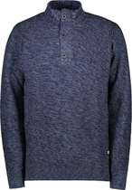 Cars Jeans Trui Cooder Sw Halfzip 65634 Grey Blue 71 Mannen Maat - L