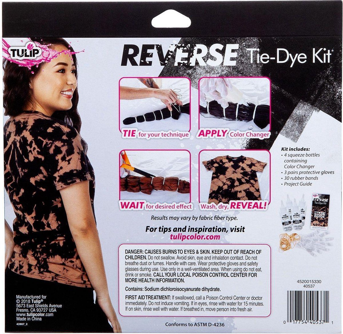 Tulip OneStep Tie Dye Reverse Tie Dye Kit