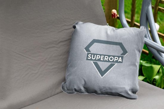 Coussin d'extérieur - Vaderdag - Cadeaux homme - Grand-père - 45x45 cm - Résistant aux intempéries