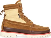 Scotch & Soda Avion Veterboots - Laarzen Met Veters - Heren - Cognac - Maat 41