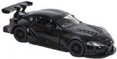 speelgoedauto Toyota GR junior 12,5 cm die-cast zwart