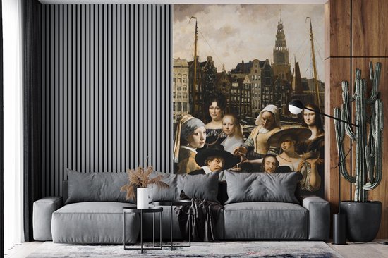 Papier Peint - Peintures Papier peint photo Peinture - Oude Meesters - Collage - Largeur 160 cm x Hauteur 240 cm