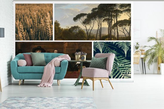 Papier Peint - Collage de Papier peint photo - Rembrandt - Plantes - Largeur 360 cm x Hauteur 240 cm