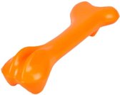 Flamingo Rubber Bone Nr5 22 Cm - Oranje