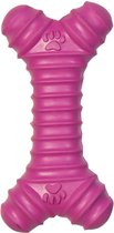 Flamingo Rubber Squeaky Bone+Paw