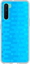 Smartphonebooster Telefoonhoesje - Back Cover - Geschikt Voor OnePlus Nord - Blue En Blue