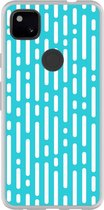 Smartphonebooster Telefoonhoesje - Back Cover - Geschikt Voor Google Pixel 4A - White En White
