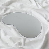 5 STKS Acryl Geometrische Spiegel Reflector Foto Props Schieten Achtergrond, Kleur: Bean Vorm 18x26cm