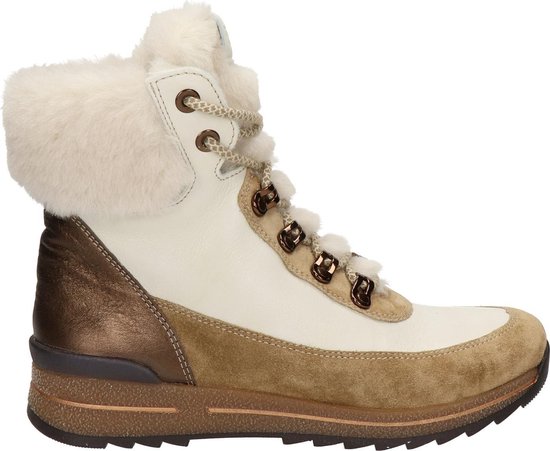 Ara Osaka dames veterboot - Wit multi - Maat 38 | bol.com