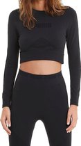 Puma Evostripe Evoknit Seamless Sporttop Zwart Dames - Maat L