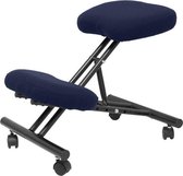 Ergonomische kruk Mahora  BALI200 Marineblauw