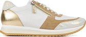 Stefano Lauran Vrouwen Suède    Lage sneakers / Damesschoenen  S1063 - Goud - Maat 36