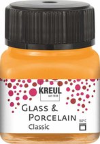 Glasverf - Porseleinverf - Oranje - Classic - Glazuur look - Kreul - 20 ml