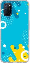 Smartphonebooster Telefoonhoesje - Back Cover - Geschikt Voor Oppo A52 - Blue En Blue