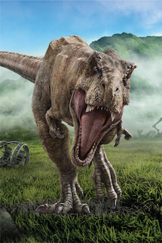 Couverture polaire Jurassic World T- Rex - 100 x 150 cm - Polyester |  bol.com