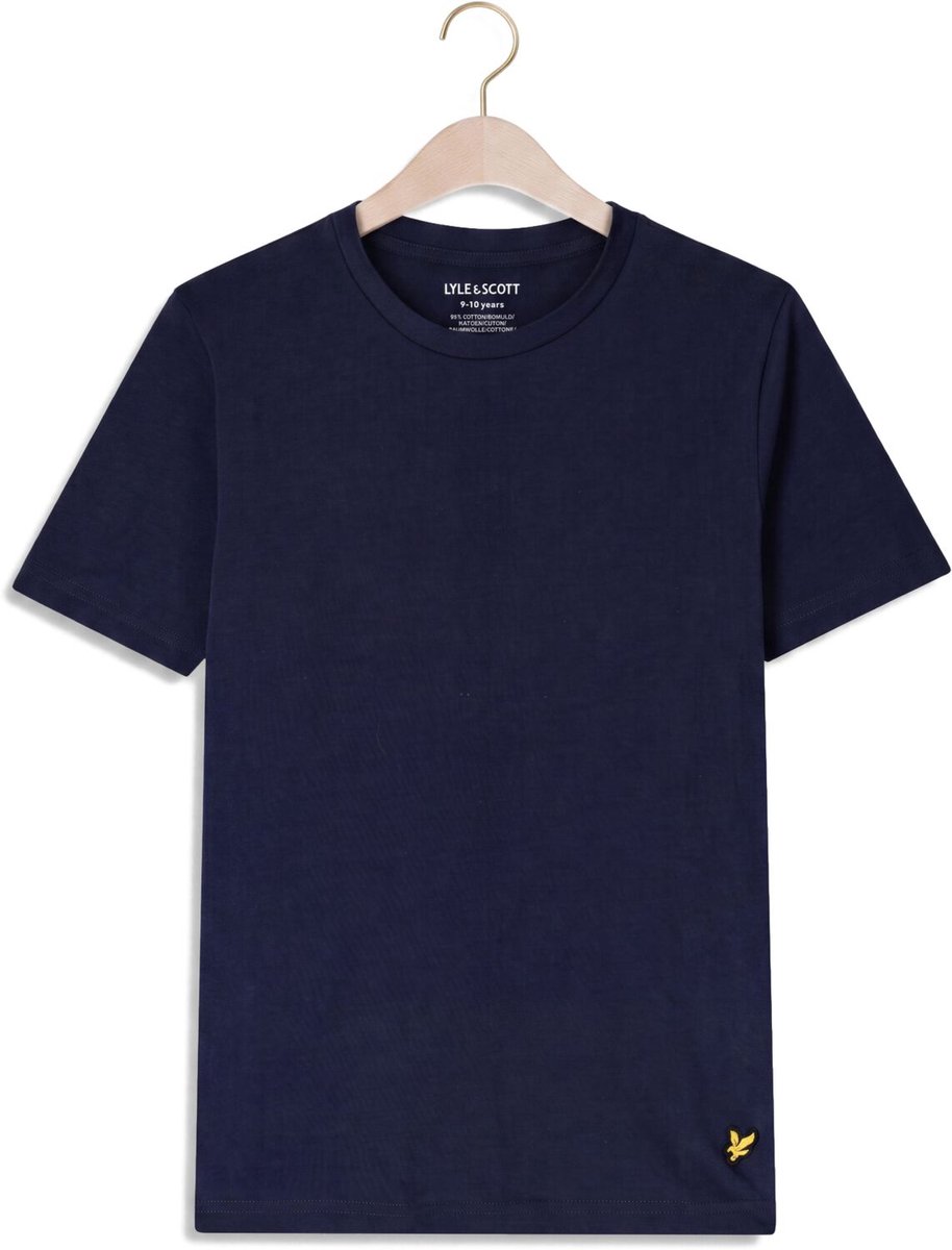 Lyle & Scott Loungewear 3 Pack T-shirts Ondergoed & Nachtkleding Jongens - Donkerblauw - Maat 140/146