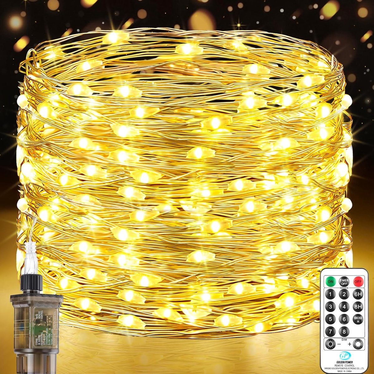 Lichtsnoer - Warm wit - 23 m - Waterdicht en Flexibel - Voor Binnen en Buiten Decoratie