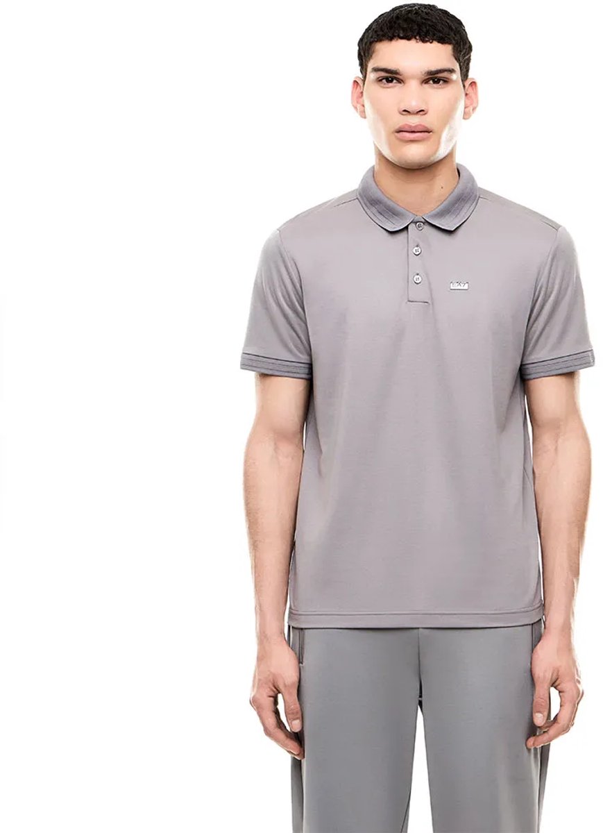 Ea7 Emporio Armani 7m002097_af13862 Korte Mouw Poloshirt Grijs M Man