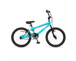 SJOEF BMX Jongensfiets 20 inch - Kinderfiets - Stuntpegs - Blauw