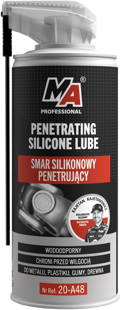 MA Professional - Silicone Smeermiddel - 400ml - Applicator